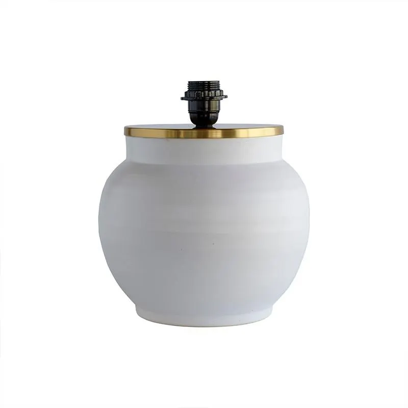 Curve S table lamp base, white