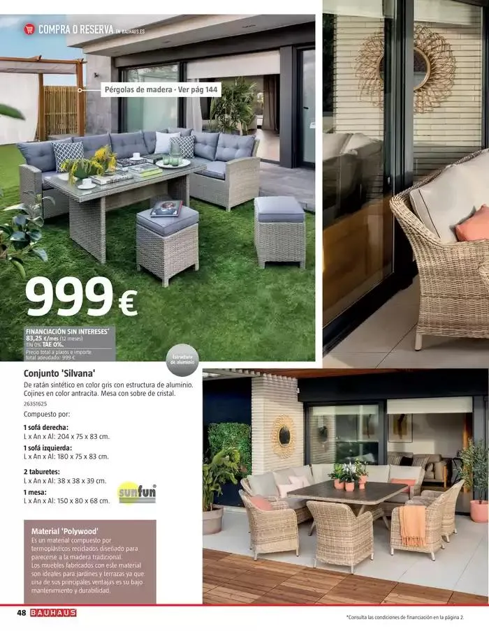 Catálogo de VERANO. Jardín, terraza, balcón.  26 de marzo al 20 de abril 2025 - Página 48