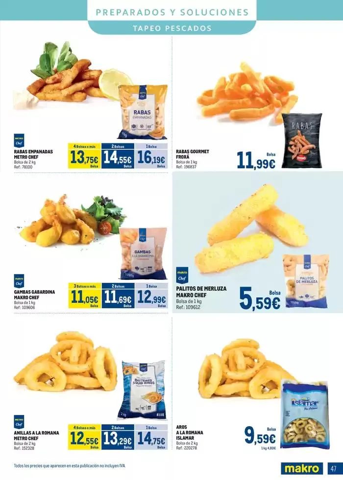 Catálogo de Especial Congelados Centro 5 de mayo al 1 de junio 2025 - Página 47