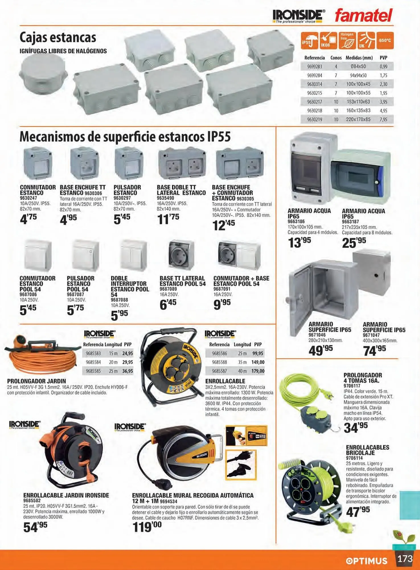 Catálogo de Folleto Optimus 27 de marzo al 31 de agosto 2023 - Página 173