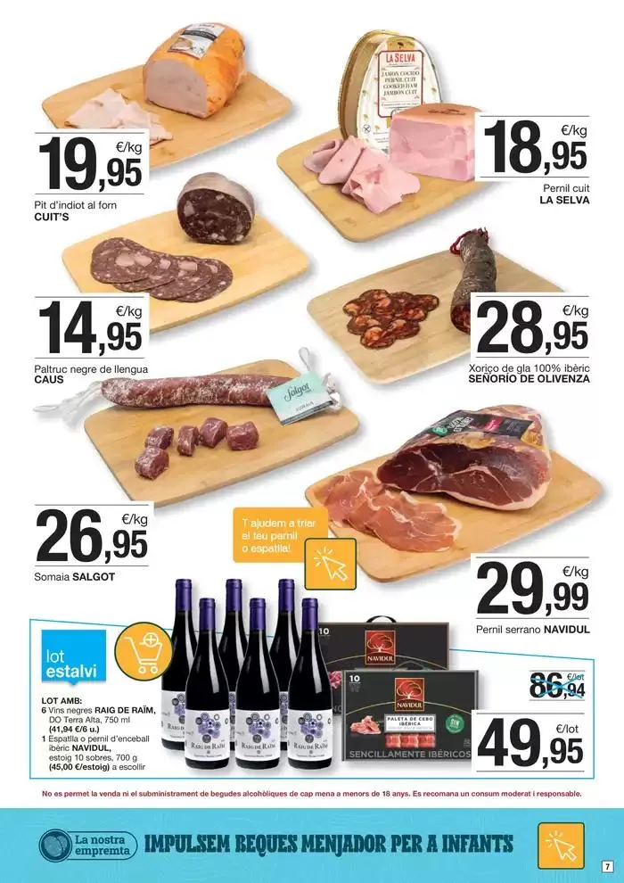 Catálogo de Ofertes vàlides de l’1 al 14 d’abril 1 de abril al 14 de abril 2025 - Página 7