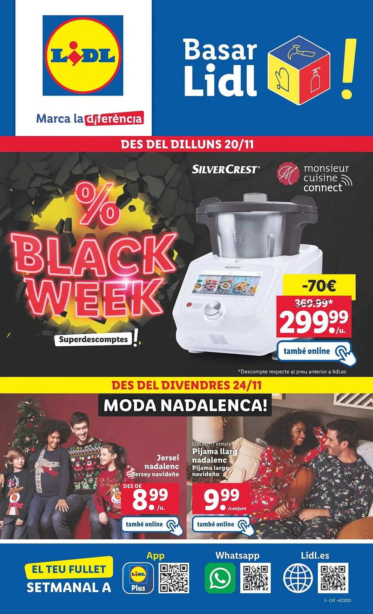Catálogo de Folleto Lidl 13 de noviembre al 27 de noviembre 2023 - Página 1