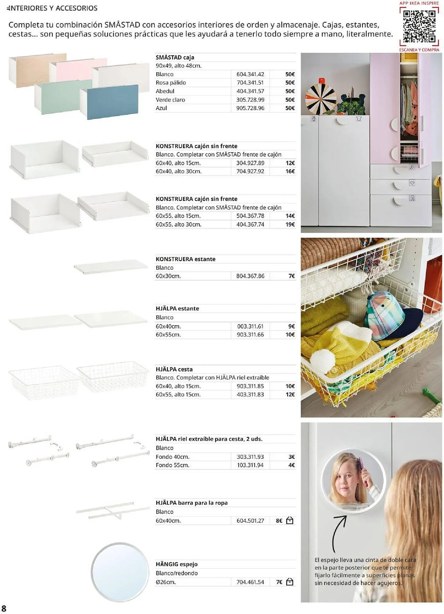 Catálogo de Folleto Almacenaje Infantil IKEA 18 de septiembre al 31 de enero 2025 - Página 8