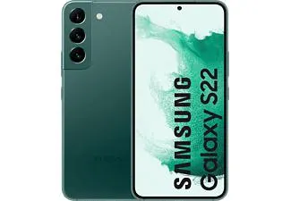 Móvil - Samsung Galaxy S22 5G, Green, 256 GB, 8 GB RAM, 6.1" FHD+, Exynos 2200, 3700 mAh, Android 12