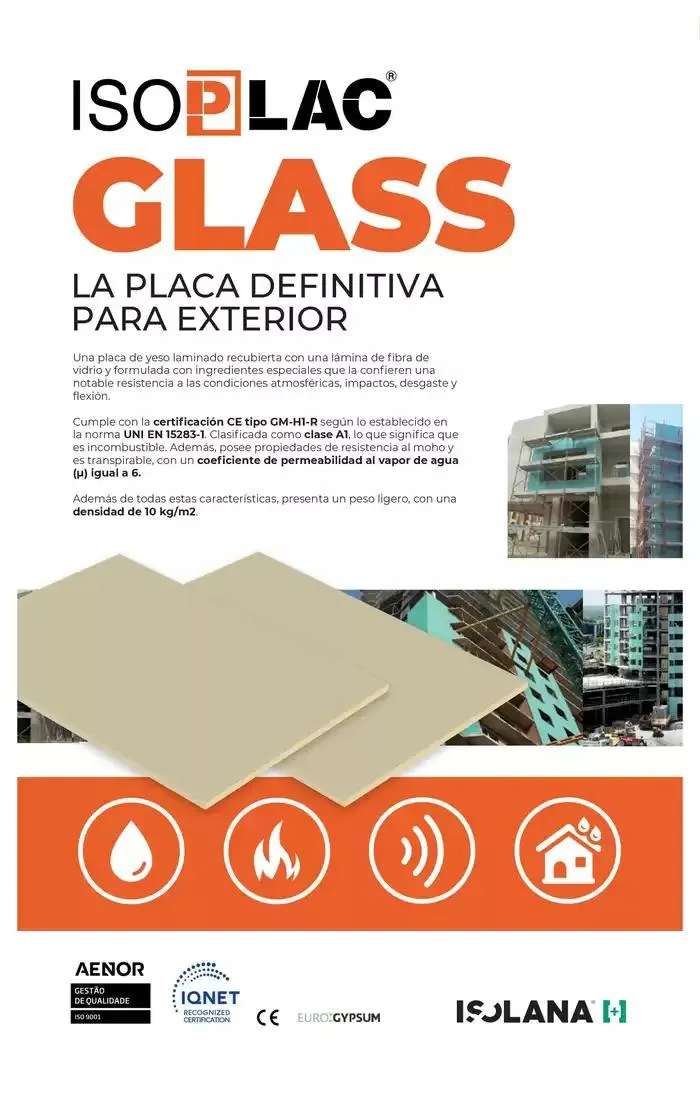 Catálogo de PLACA DE YESO LAMINADO – TARIFA ISOLANA 31 de marzo al 31 de marzo 2025 - Página 9