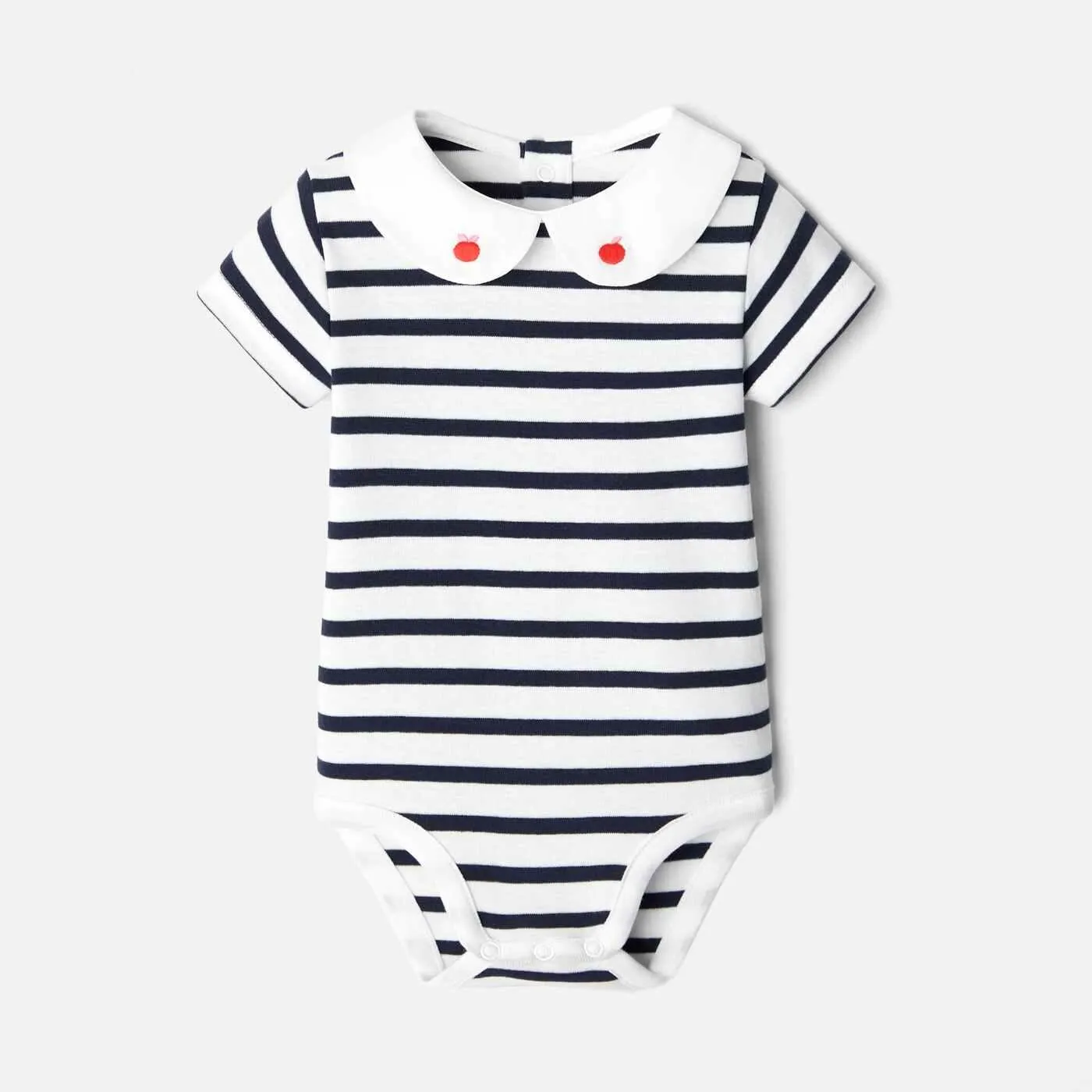 Body de manga corta para bebé niña