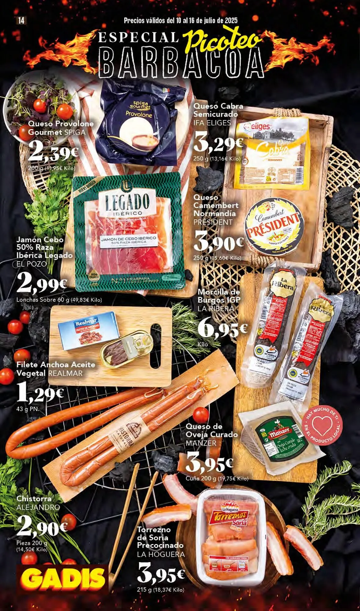 Catálogo de Folleto Gadis 10 de julio al 16 de julio 2025 - Página 14