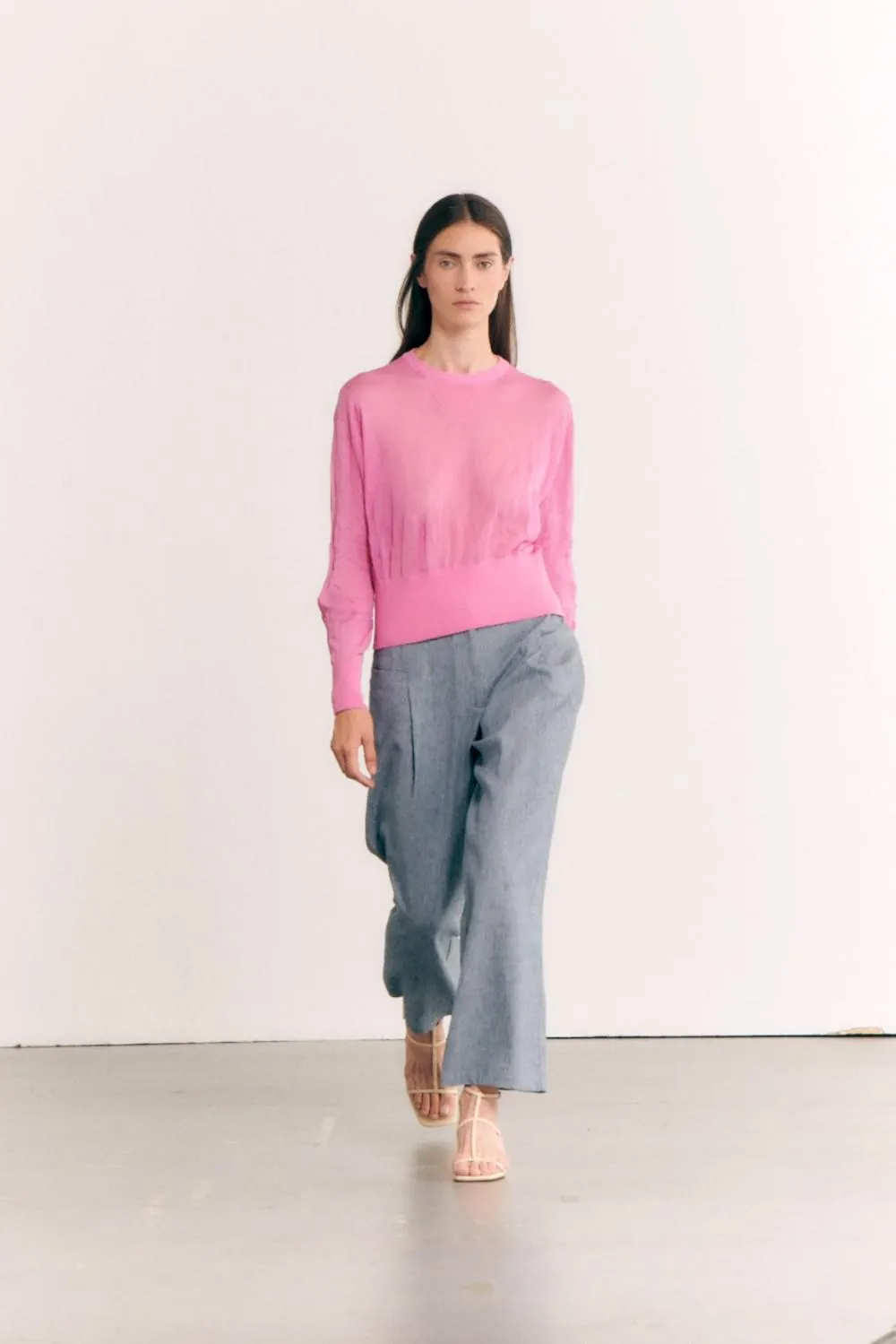 Pantalón ancho pinzas