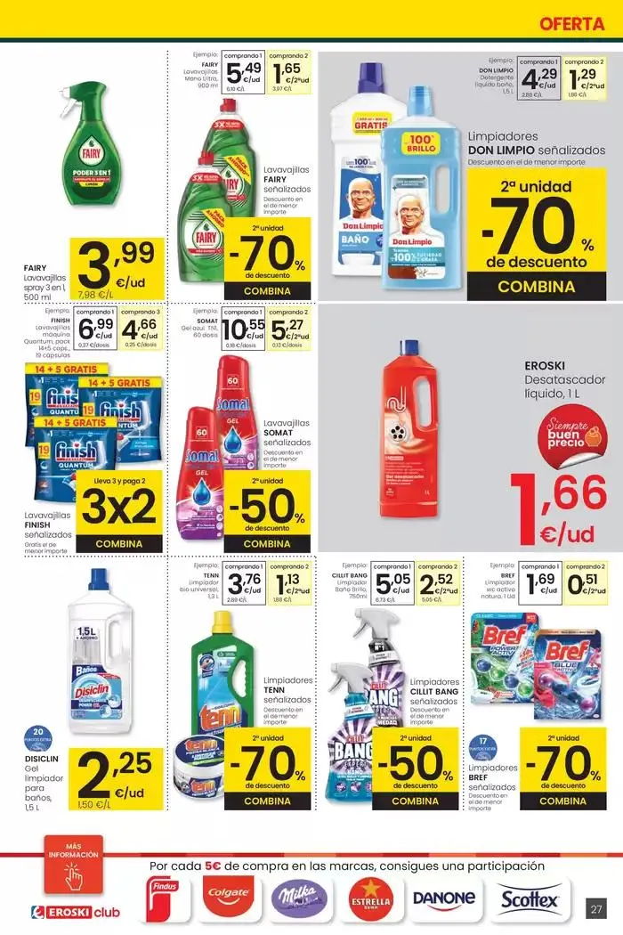 Catálogo de Precio más bajo EROSKI CENTER 27 de marzo al 8 de abril 2025 - Página 27