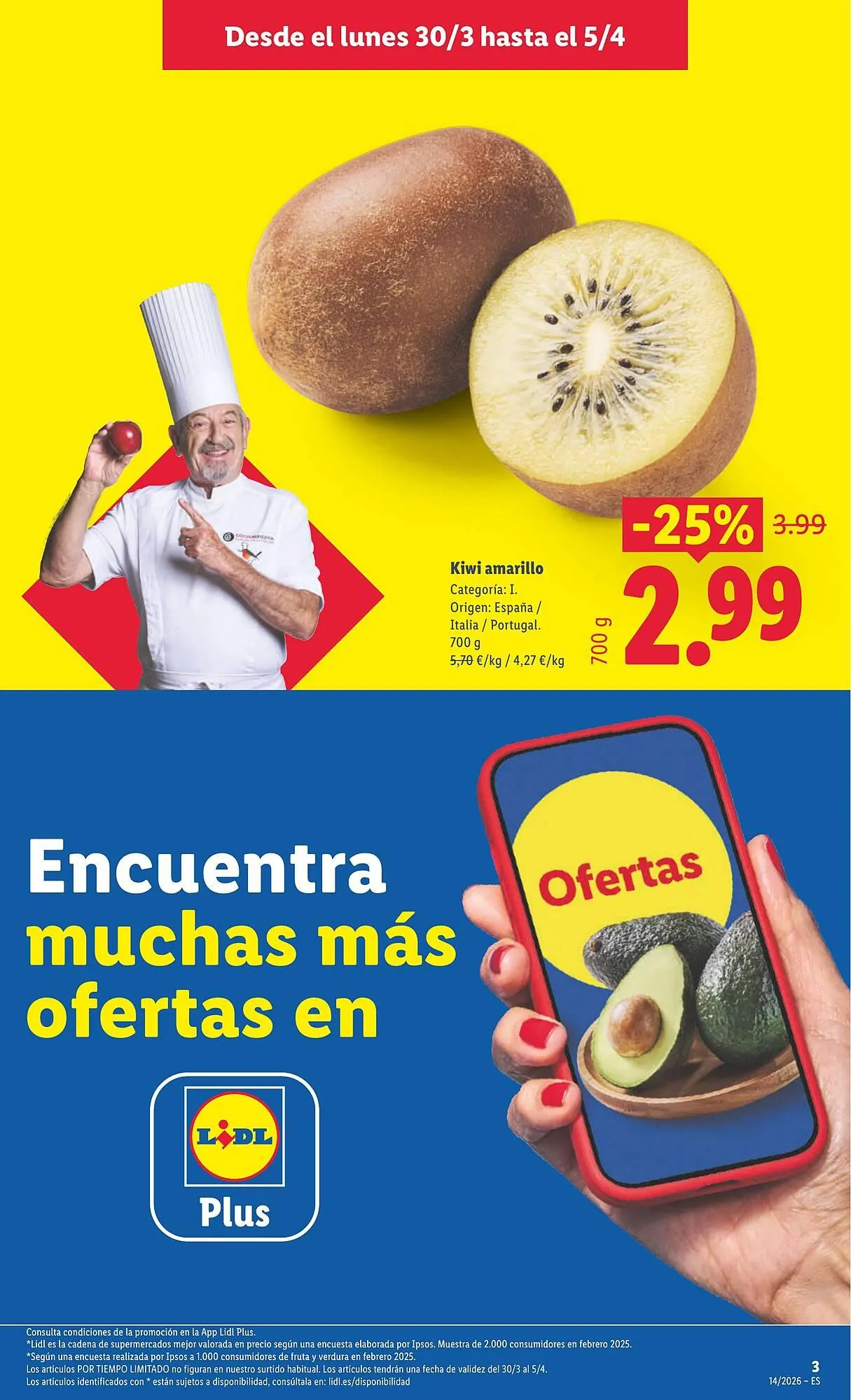 Catálogo de Catálogo Lidl 30 de marzo al 6 de abril 2026 - Página 3