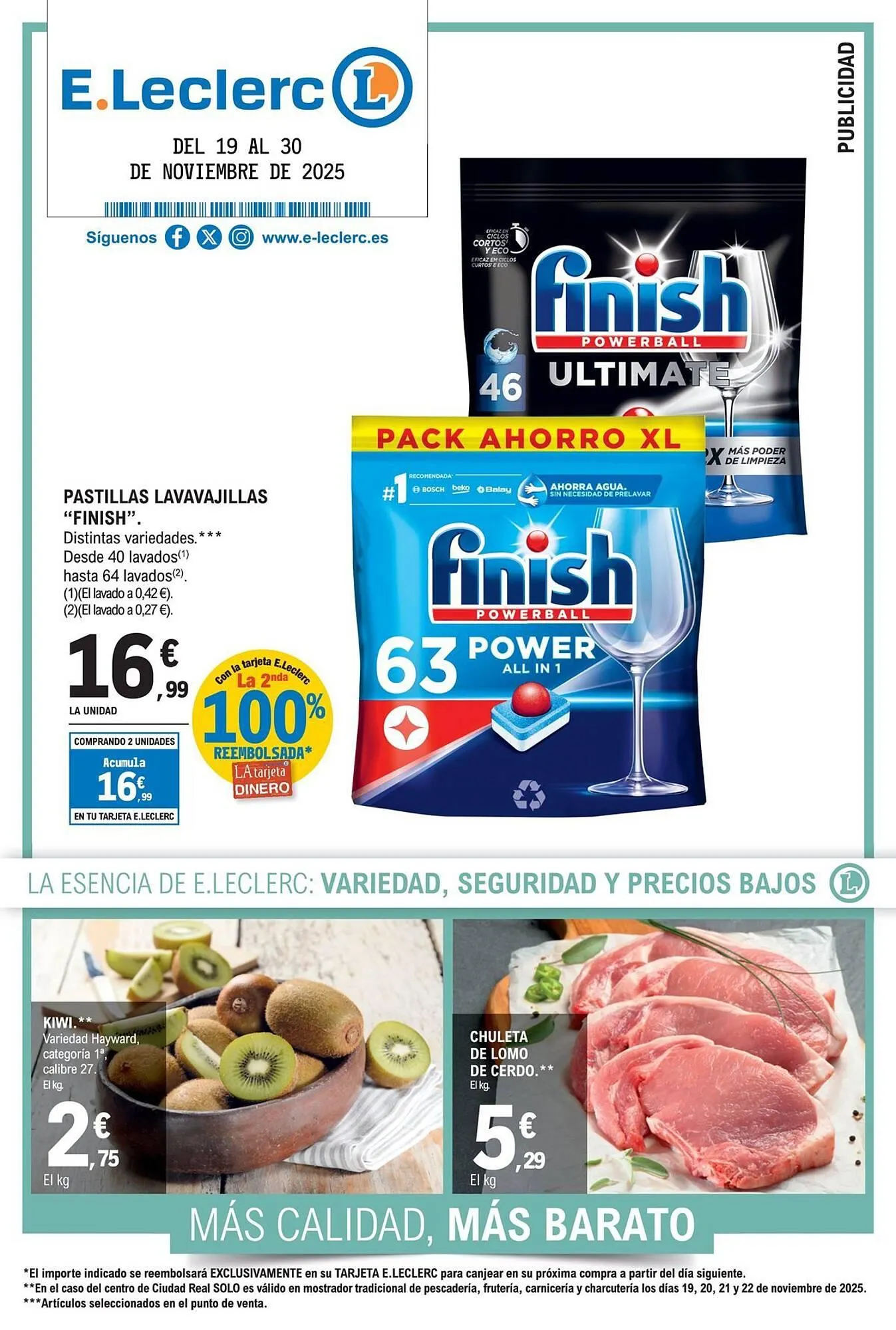 Catálogo de Catálogo E.Leclerc 19 de noviembre al 30 de noviembre 2025 - Página 1