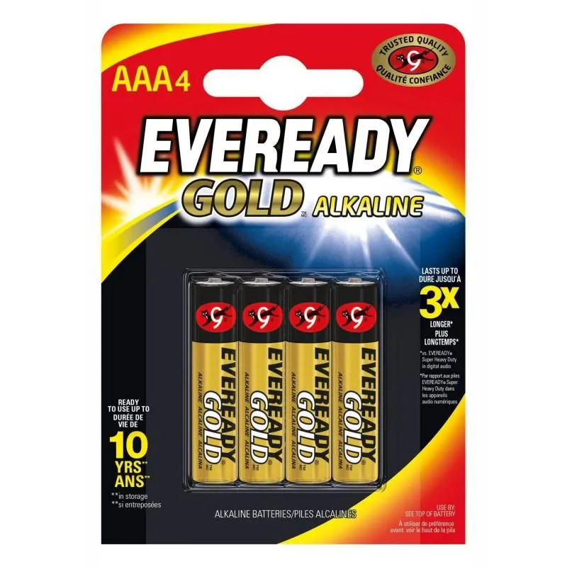 PILAS EVEREADY LR06 BL4 EVEREADY GOLD 36034 AAA