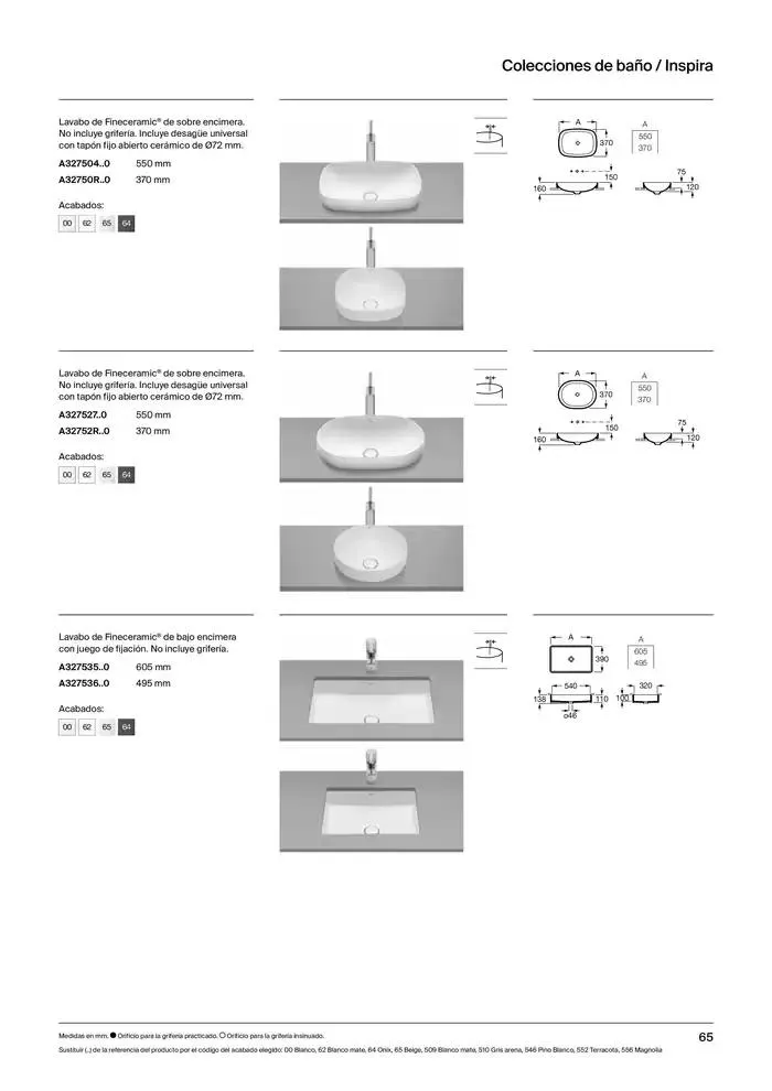 Catálogo de Colecciones de Baño, Muebles y Accesorios 9 de enero al 31 de diciembre 2025 - Página 67
