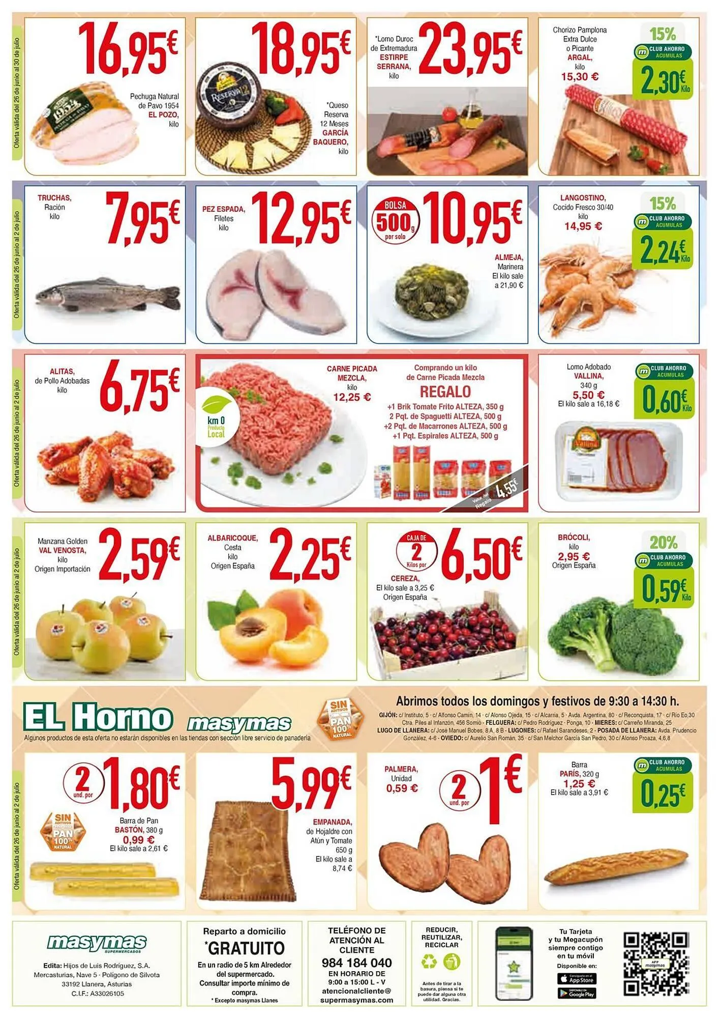 Catálogo de Folleto Masymas 27 de junio al 3 de julio 2025 - Página 2