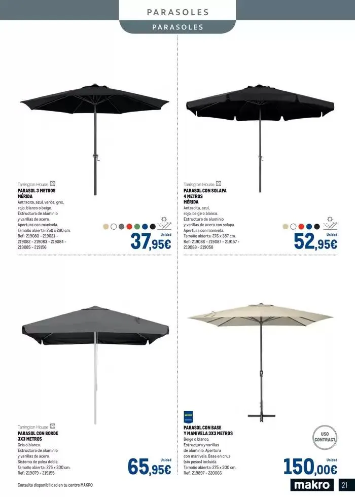 Catálogo de Especial Terrazas Canarias 13 de marzo al 1 de junio 2025 - Página 21