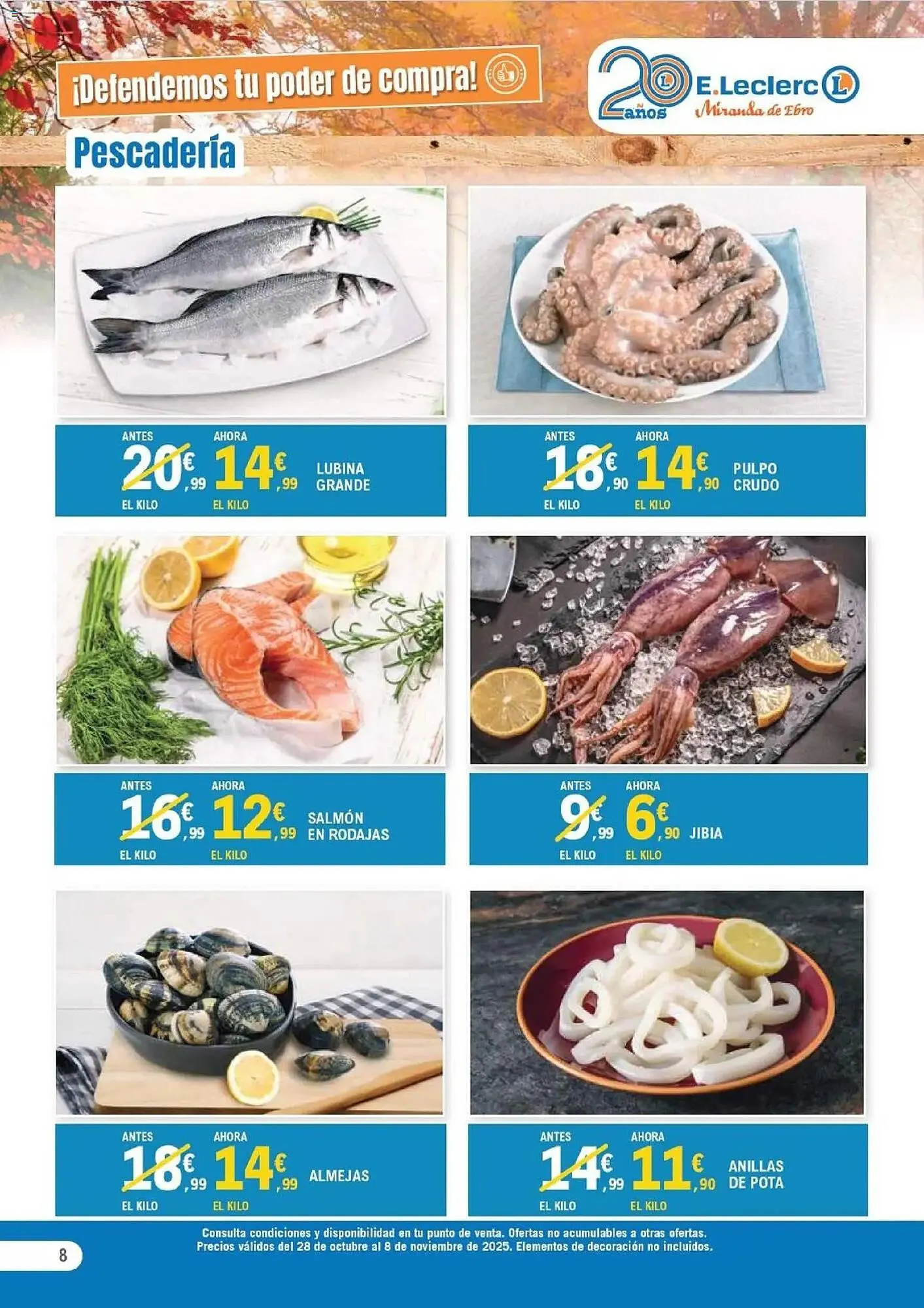 Catálogo de Catálogo E.Leclerc 28 de octubre al 8 de noviembre 2025 - Página 8