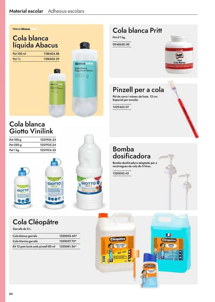 Catálogo de Catàleg Escolar 24-25 Abacus cat 19 de junio al 31 de marzo 2025 - Página 183