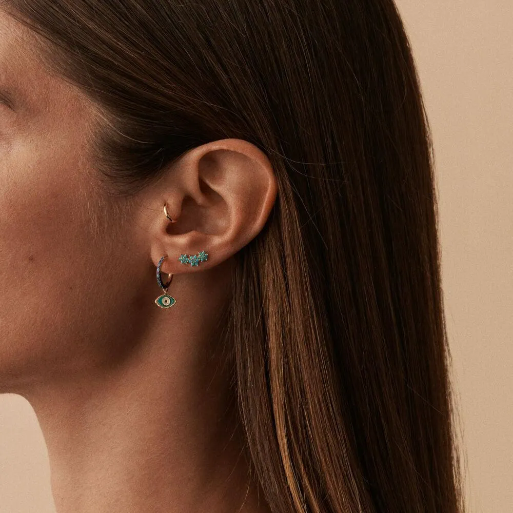 Piercing criolla MIX & MATCH - Dorado