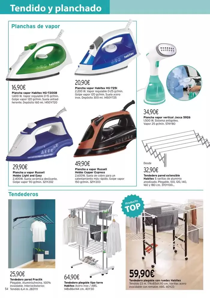 Catálogo de Renovación y mantenimiento del hogar 1 de enero al 31 de diciembre 2025 - Página 54