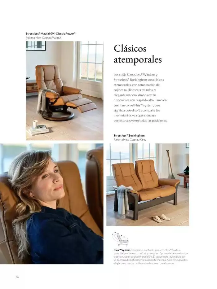 Catálogo de Catálogo Stressless 7 de marzo al 31 de agosto 2025 - Página 76