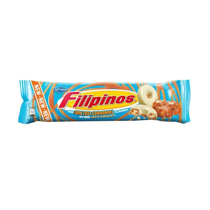 galletas filipinos salted caramel, 128g