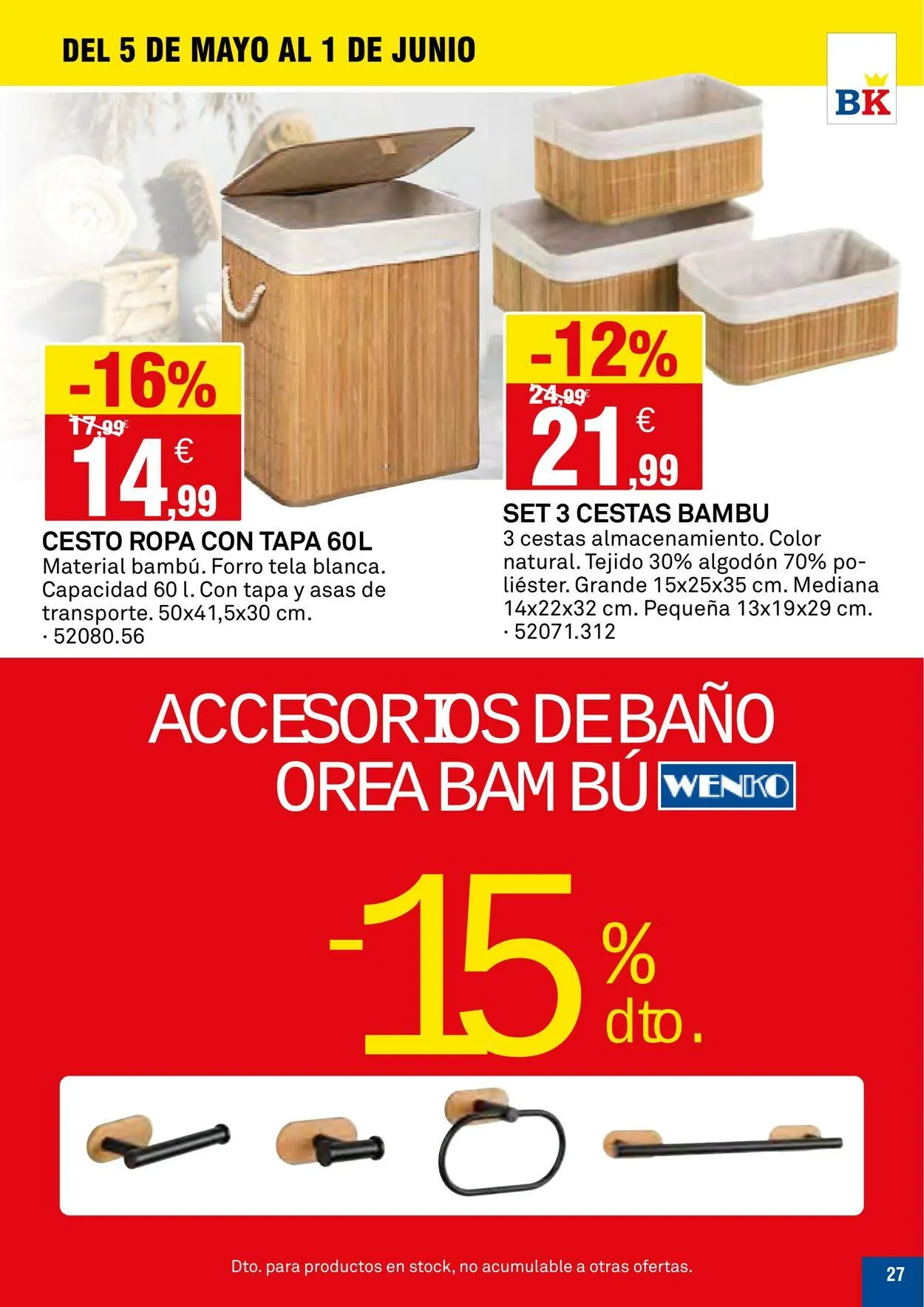 Catálogo de Bricoking Oferta actual 9 de junio al 23 de junio 2025 - Página 27