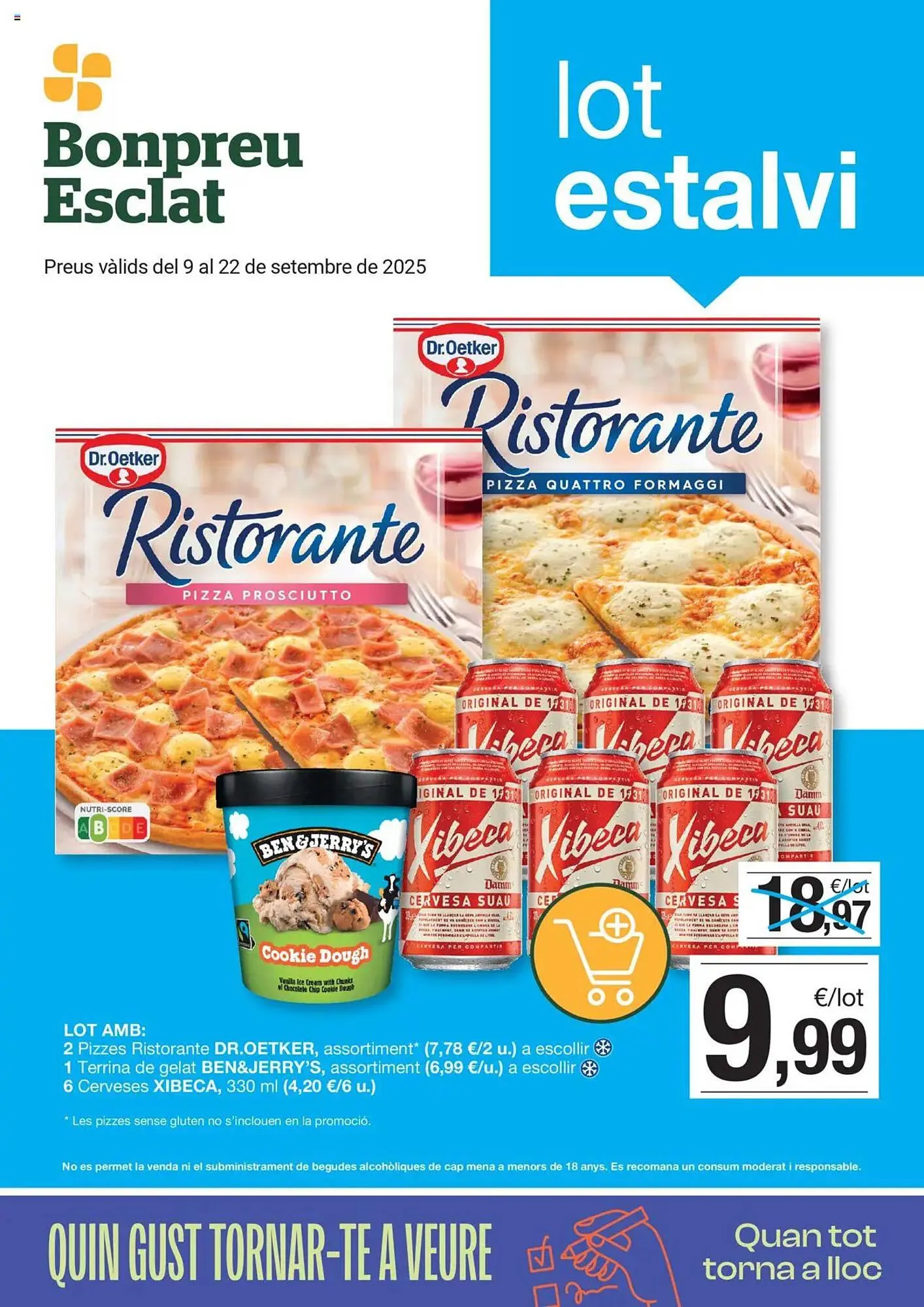Catálogo de Folleto BonpreuEsclat 9 de septiembre al 22 de septiembre 2025 - Página 1