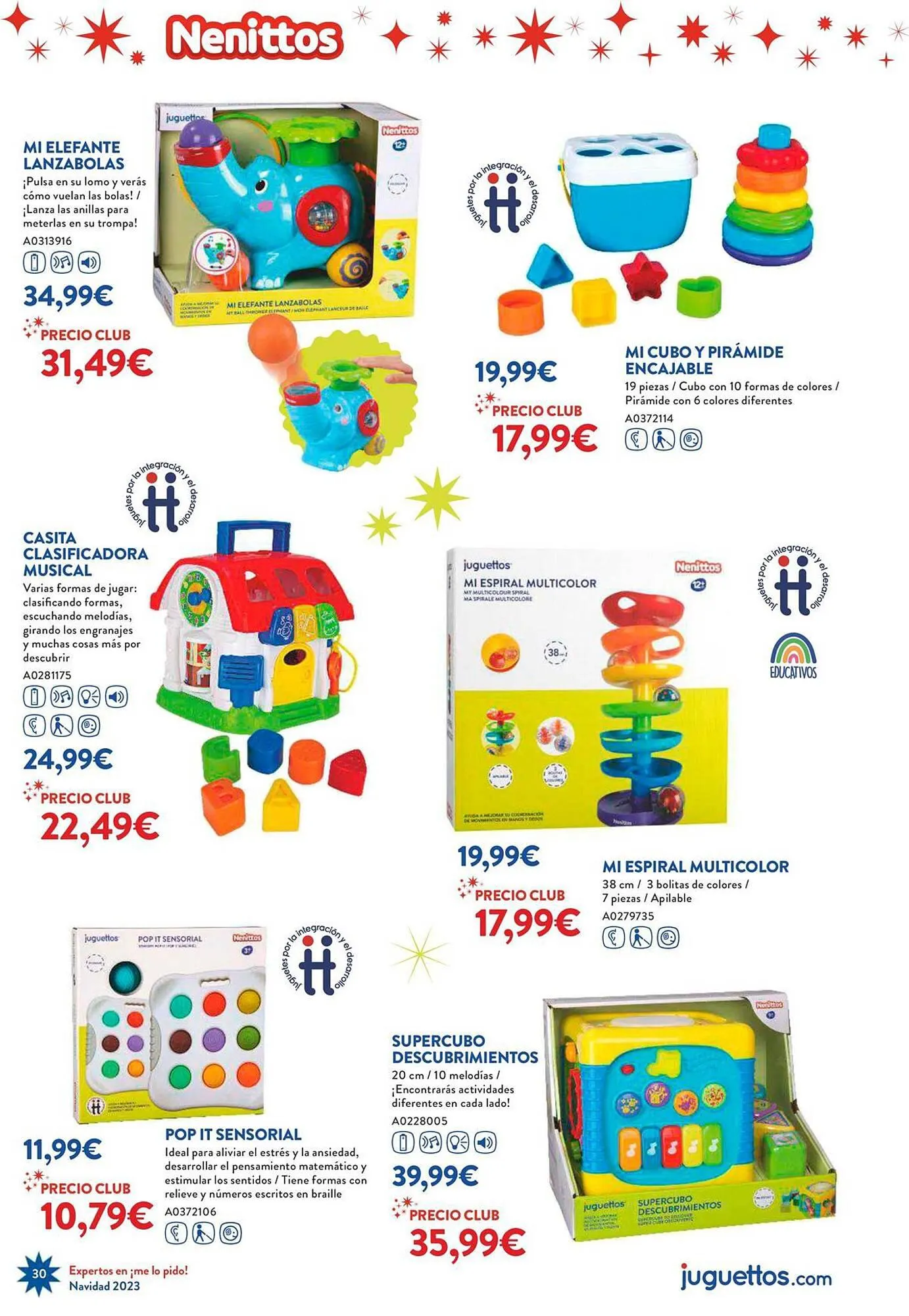Catálogo de Folleto Juguettos 6 de noviembre al 24 de diciembre 2023 - Página 30
