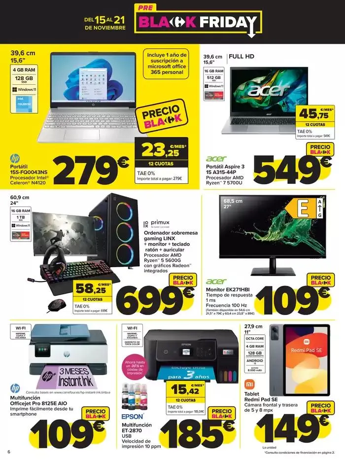 Catálogo de Pre black friday  15 de noviembre al 21 de noviembre 2024 - Página 6