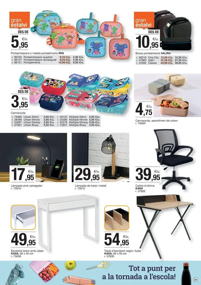 Catálogo de Fullet d'ofertes quinzenals  2 de septiembre al 9 de septiembre 2024 - Página 31