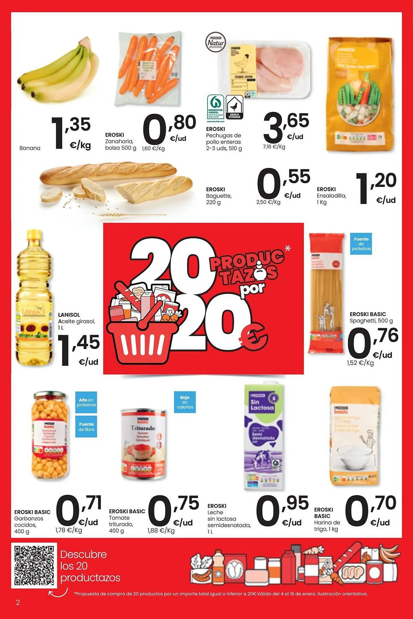 Catálogo de Folleto Eroski 4 de enero al 16 de enero 2024 - Página 2