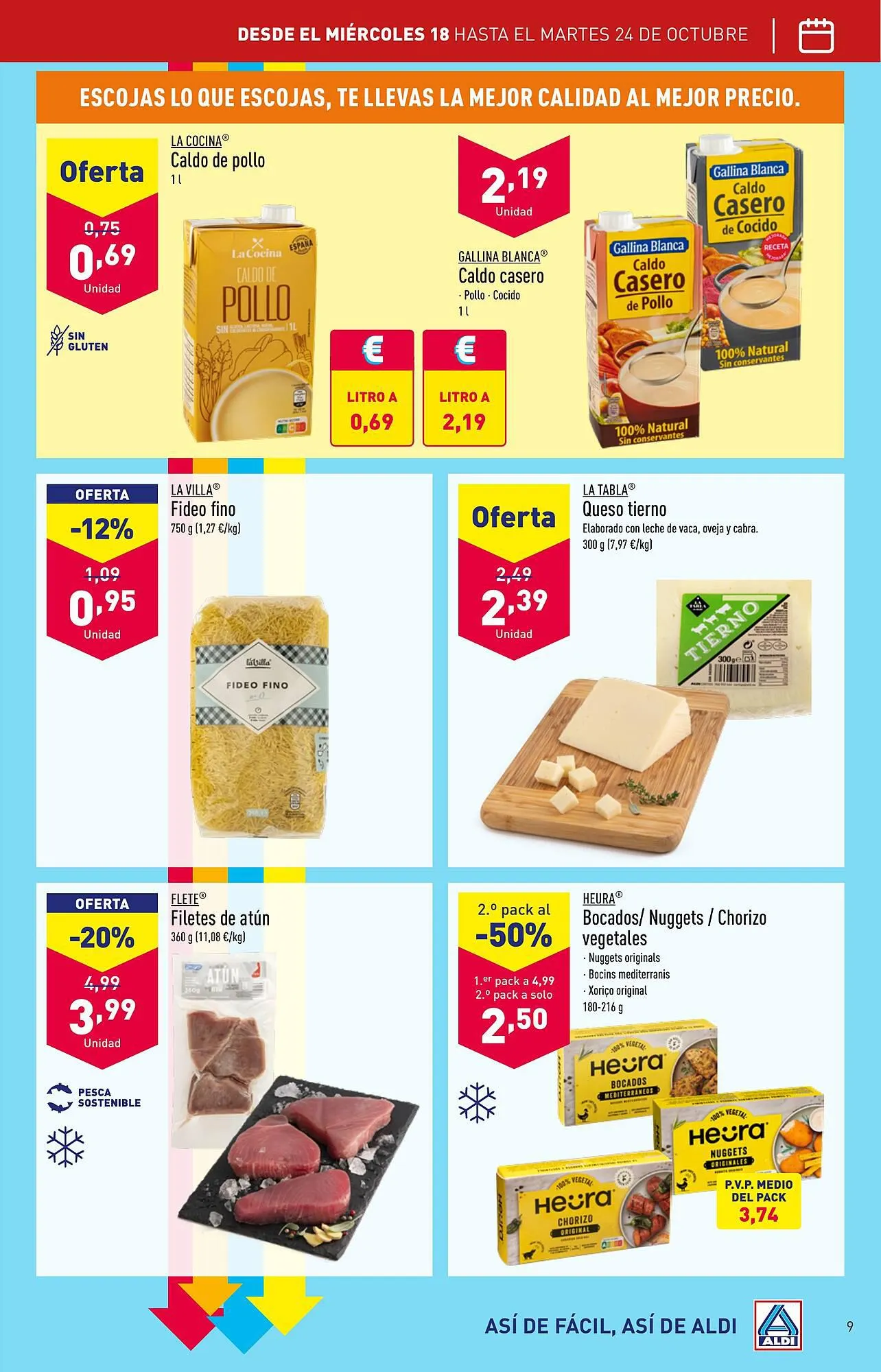Catálogo de Folleto ALDI 18 de octubre al 24 de octubre 2023 - Página 9