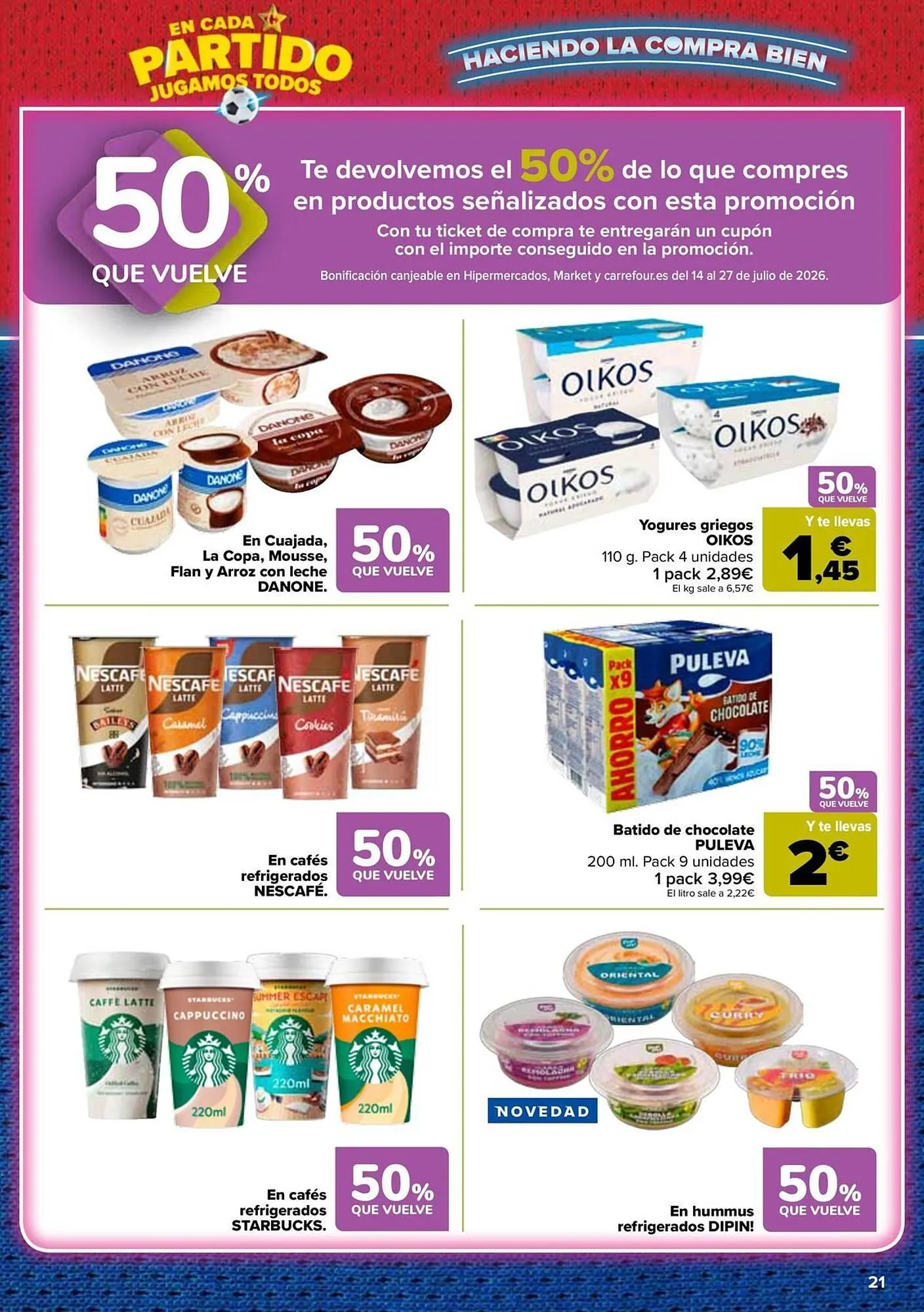 Catálogo de Folleto Carrefour 25 de junio al 13 de julio 2026 - Página 21