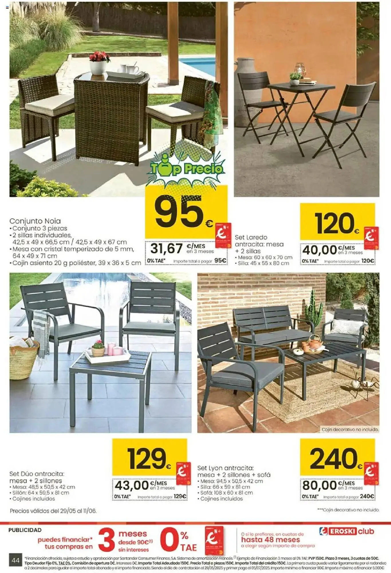 Catálogo de Folleto Eroski 29 de mayo al 10 de junio 2025 - Página 44