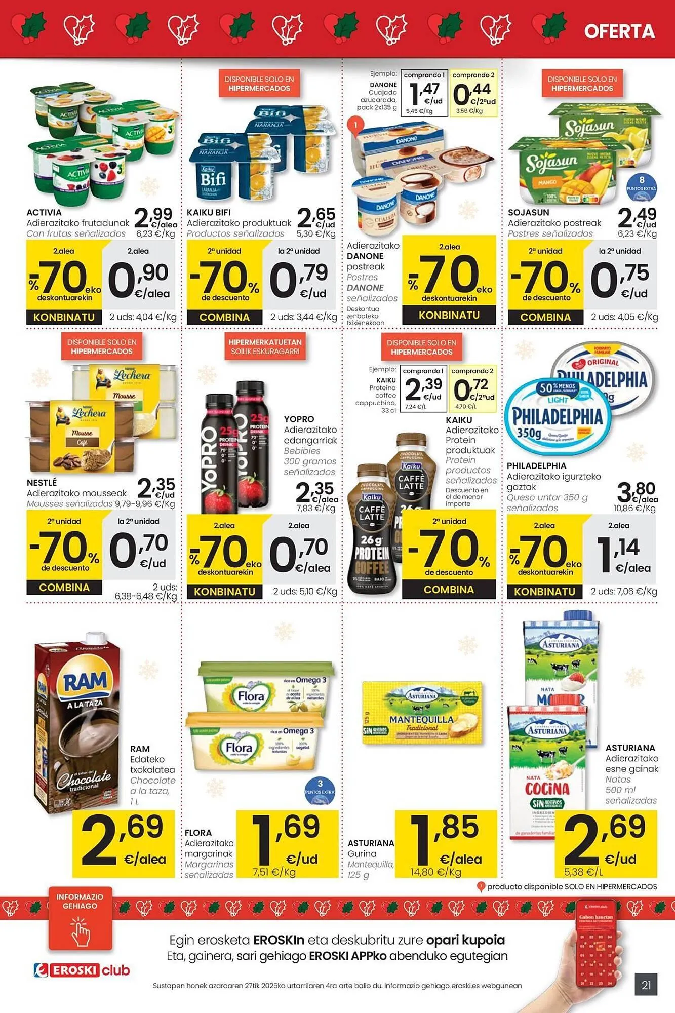 Catálogo de Folleto Eroski 18 de diciembre al 31 de diciembre 2025 - Página 21