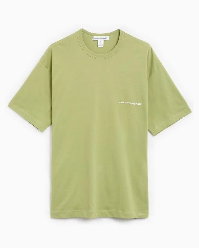 Comme Des Garçons Shirt Logo Men's Knit T-Shirt