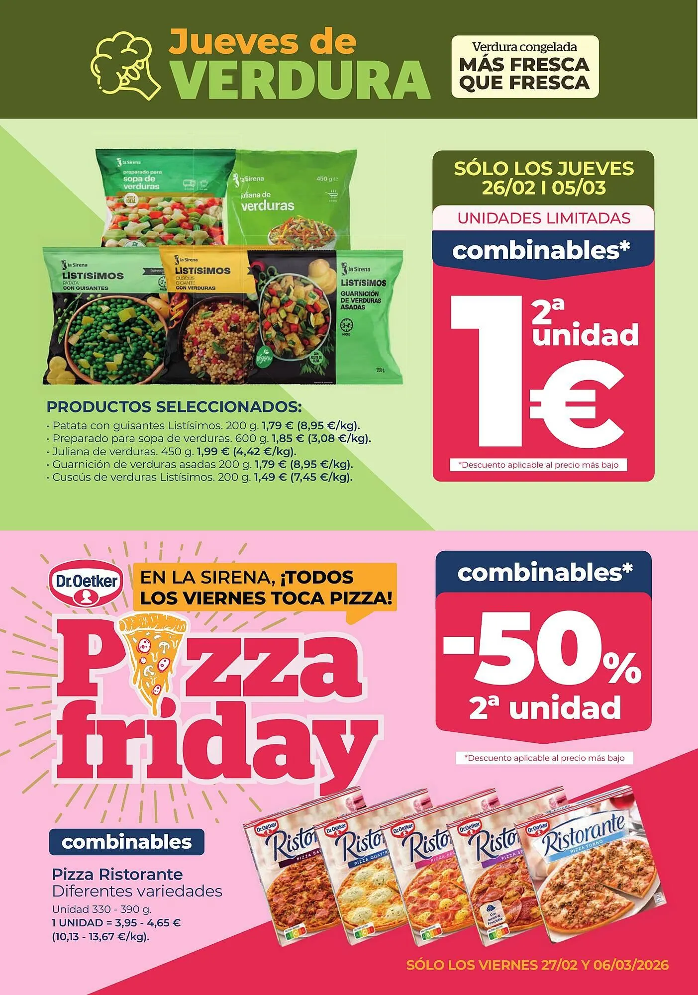 Catálogo de Catálogo La Sirena 26 de febrero al 11 de marzo 2026 - Página 8