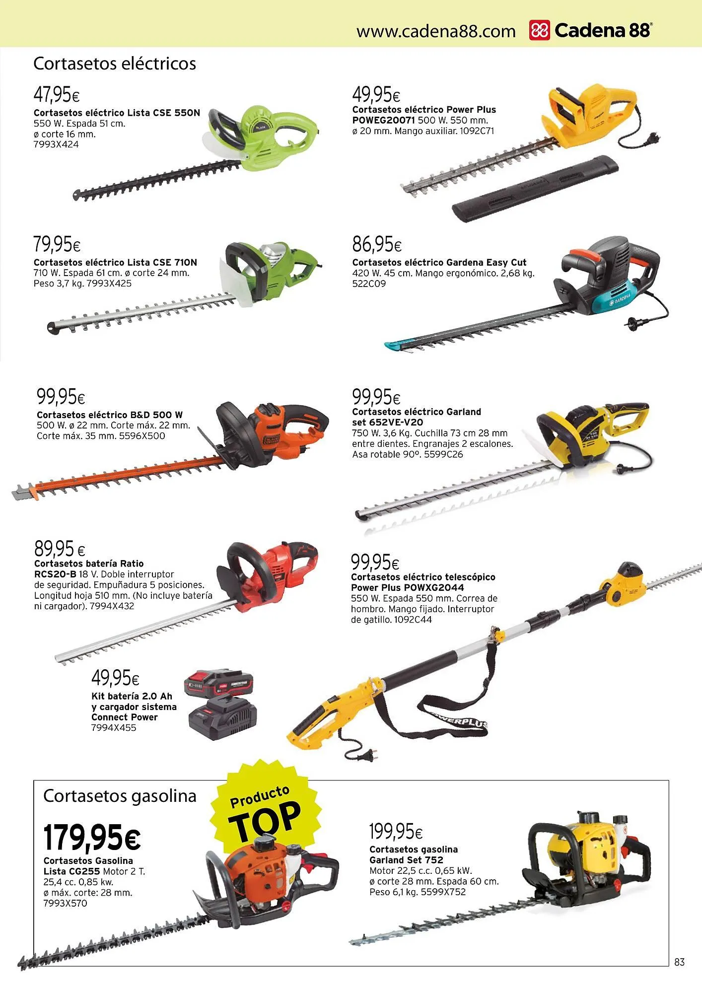 Catálogo de Folleto Cadena88 11 de marzo al 31 de agosto 2025 - Página 83