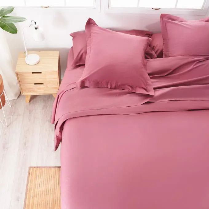 Sábana Encimera Algodón - Basic Malva