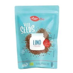 Semillas de Lino Molido Vitaseeds Bio El Granero Integral 300 g