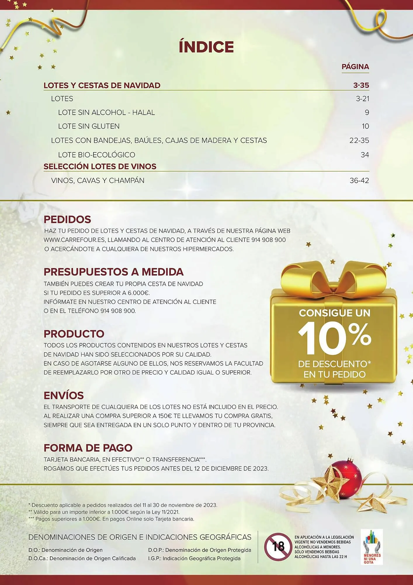 Catálogo de Folleto Carrefour Market 27 de noviembre al 24 de diciembre 2023 - Página 2