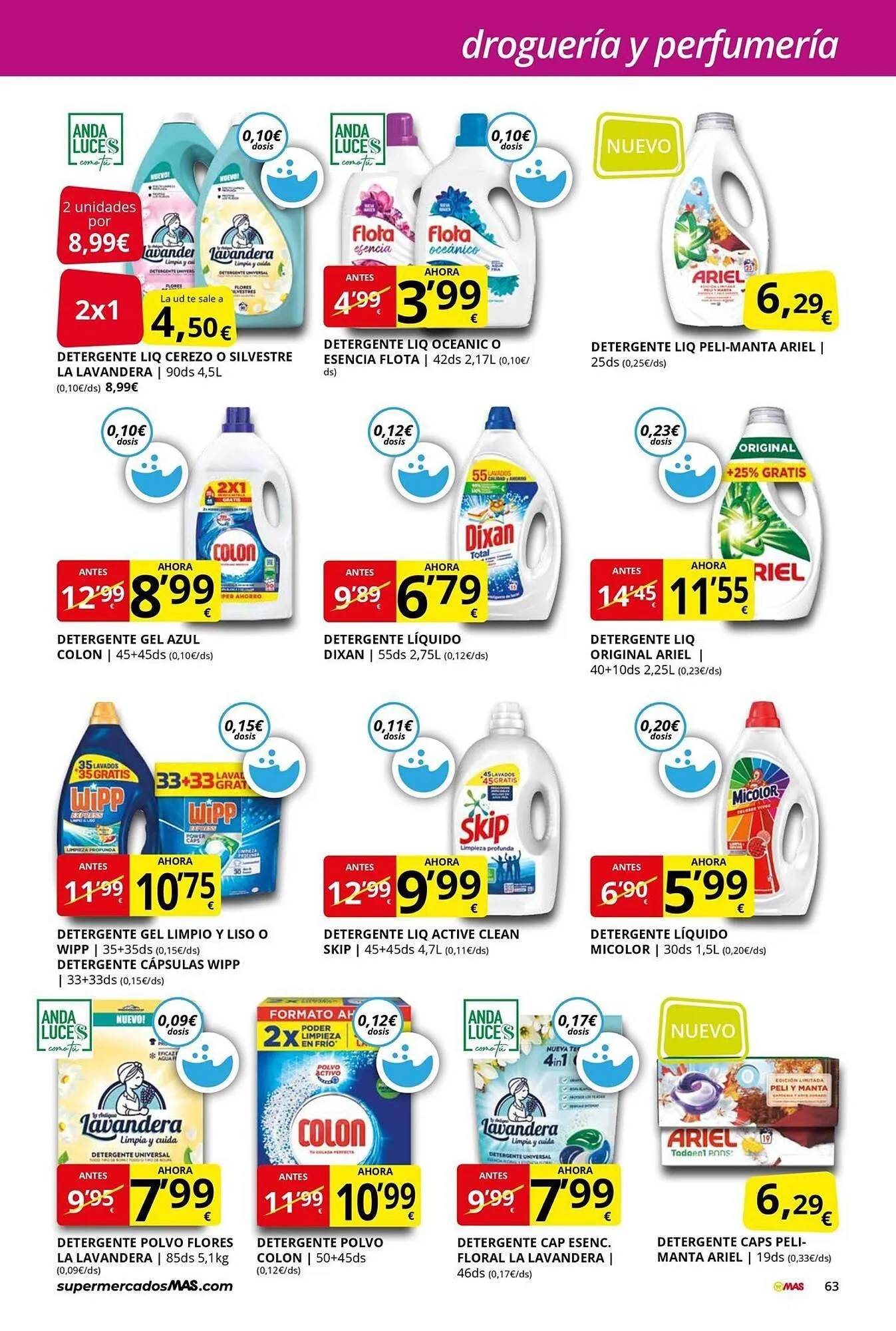 Catálogo de Folleto Supermercados MAS 31 de octubre al 30 de noviembre 2025 - Página 63