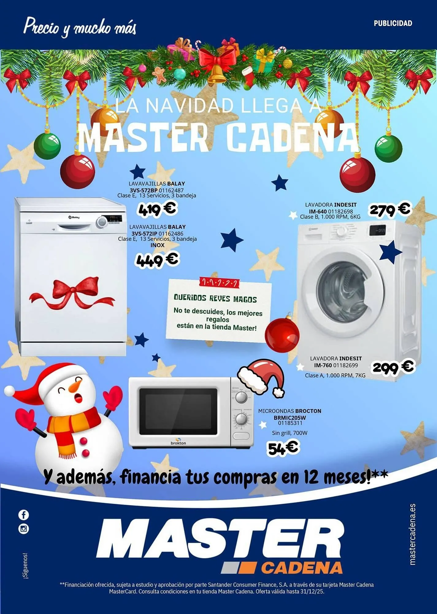 Catálogo de Catálogo Master Cadena 10 de diciembre al 31 de diciembre 2025 - Página 1