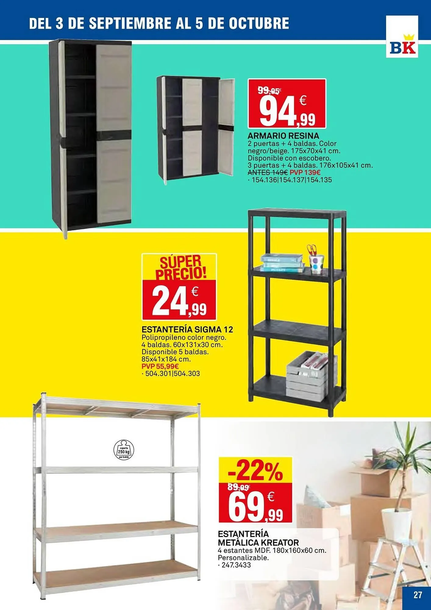Catálogo de Catálogo Bricoking 3 de septiembre al 15 de octubre 2025 - Página 27