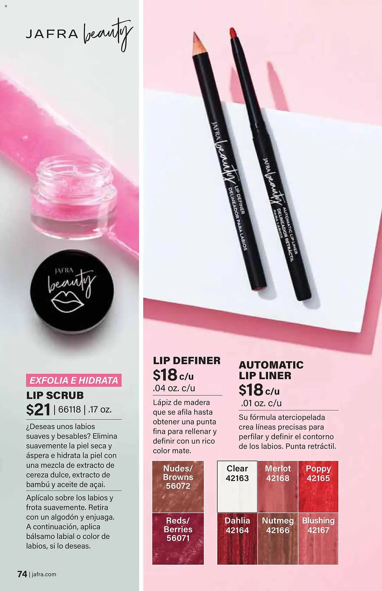 Catálogo de Catálogo JAFRA 1 de febrero al 31 de agosto 2026 - Página 74