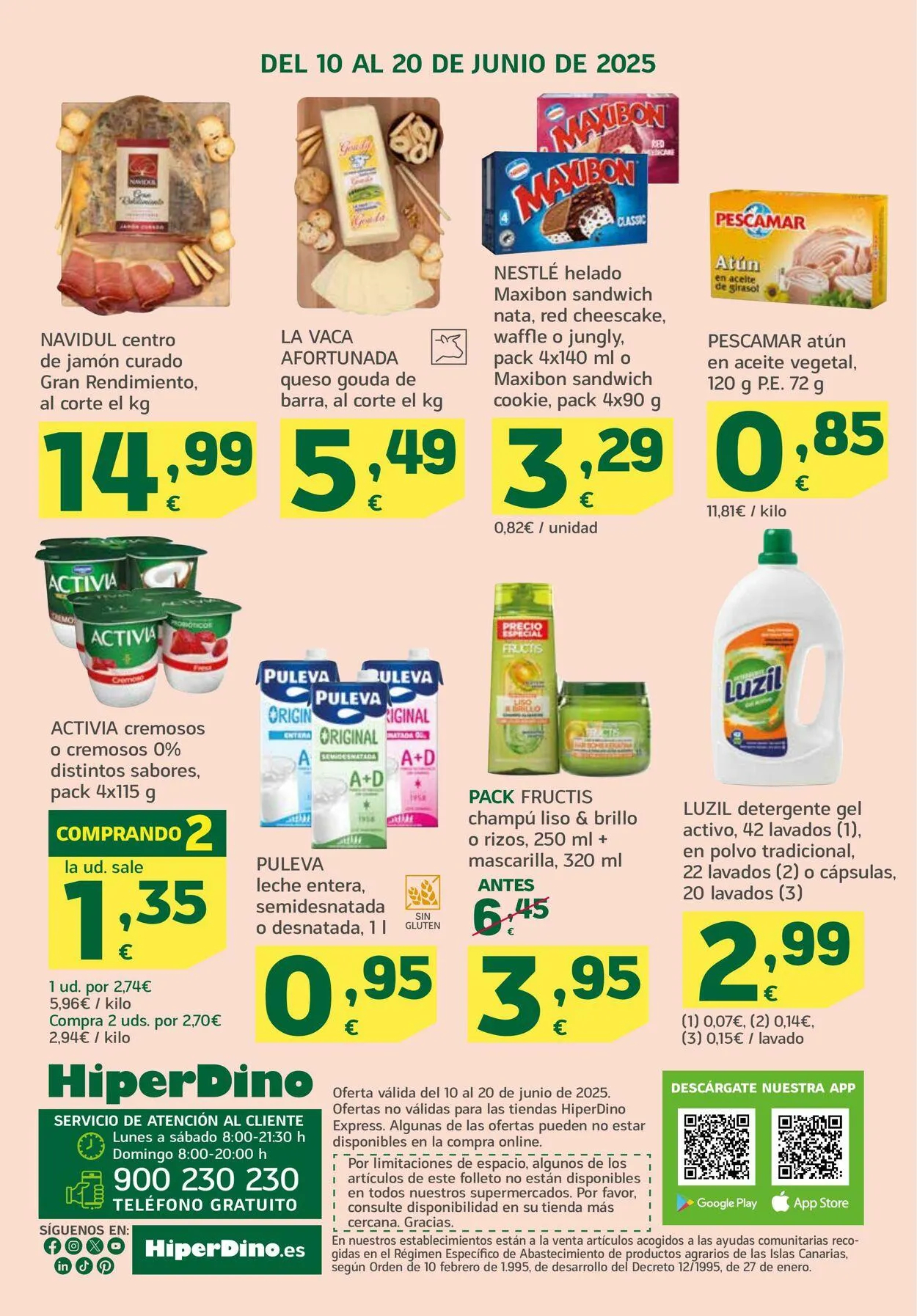 Catálogo de Hiperdino 10 de junio al 20 de junio 2025 - Página 36