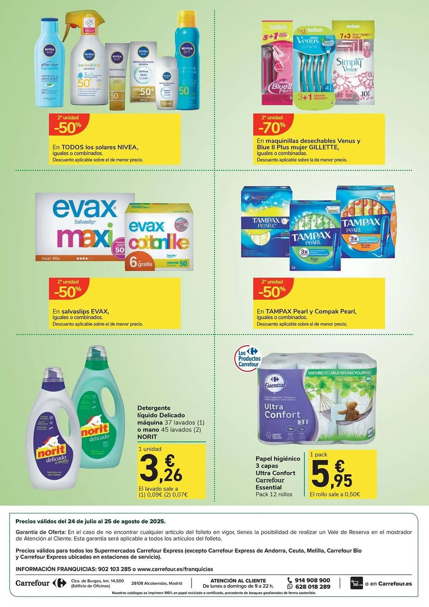 Catálogo de Folleto Carrefour Express 24 de julio al 25 de agosto 2025 - Página 4