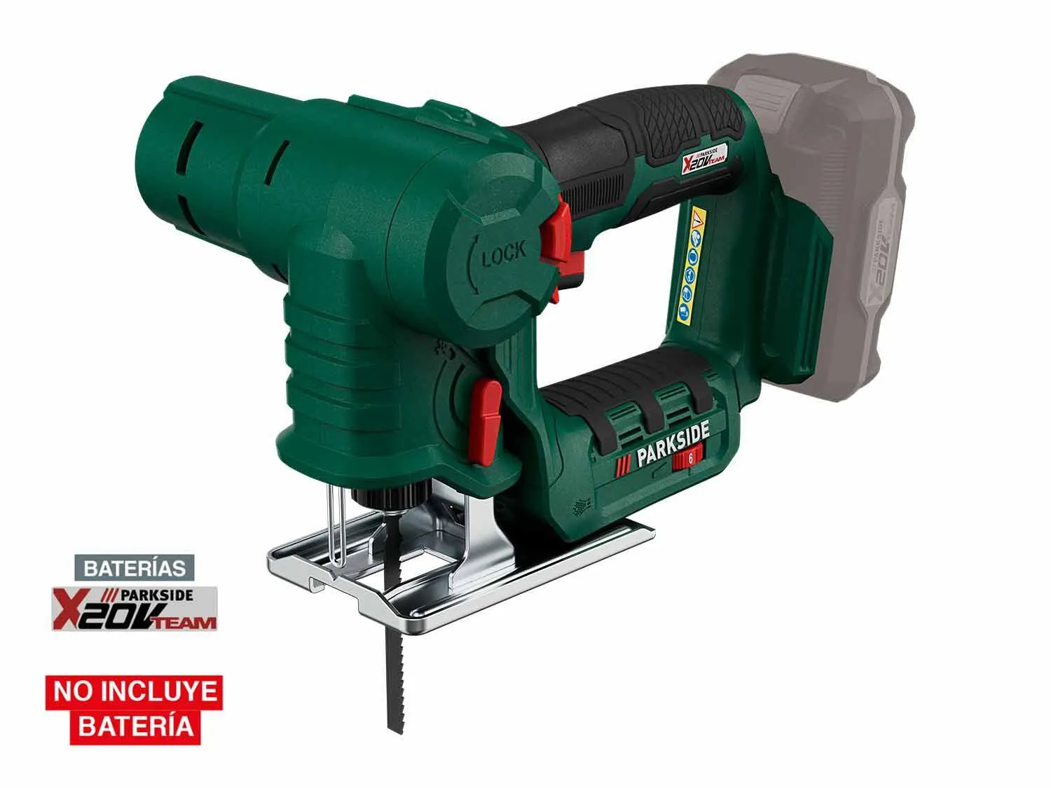 Sierra de calar y de sable recargable 20 V