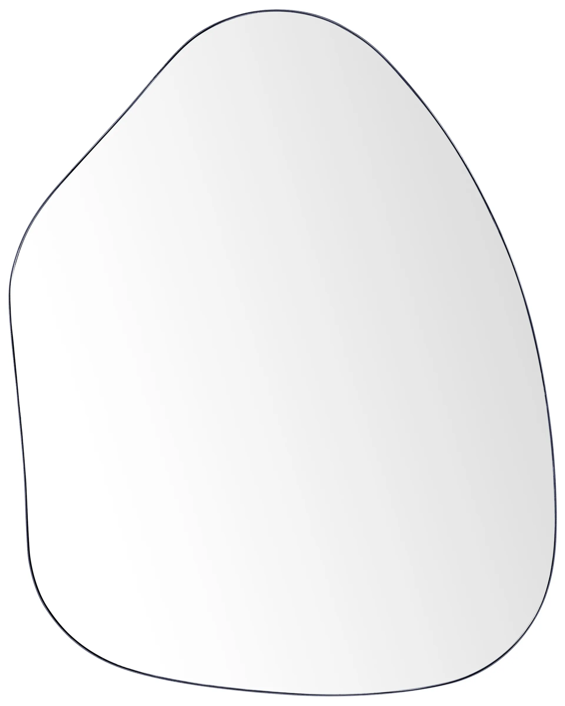 Espejo PUTEAUX 70 cm 92 cm Metal Negro