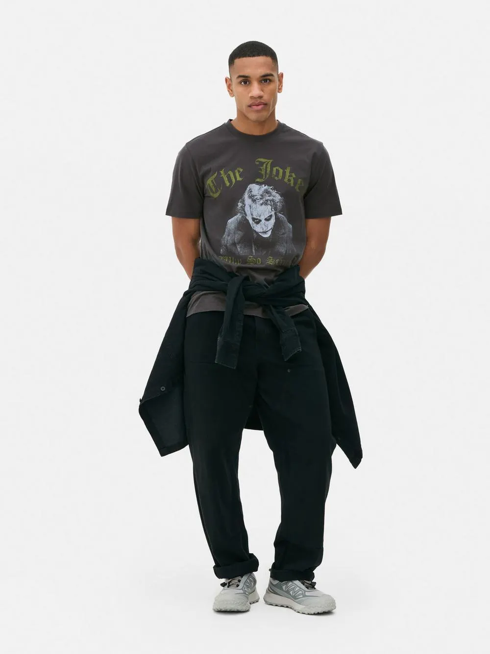 Camiseta con estampado gráfico del Joker